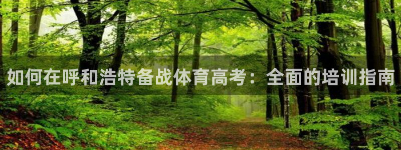 富联集团做什么的呀：如何在呼和浩特备战体育高考：全面