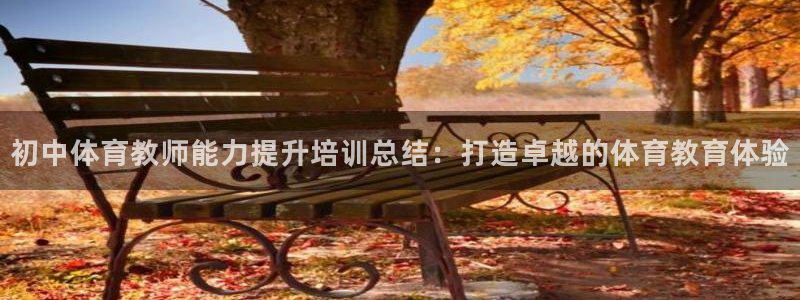 富联娱乐访问中国网站：初中体育教师能力提升培训总结：
