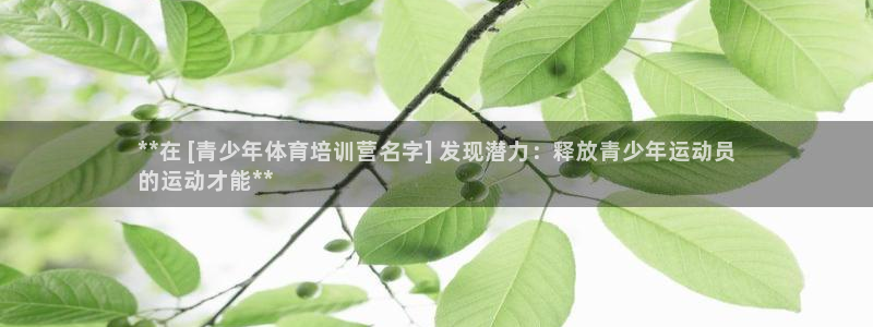 富联娱乐在线注册链接：**在 [青少年体育培训营名字] 发现