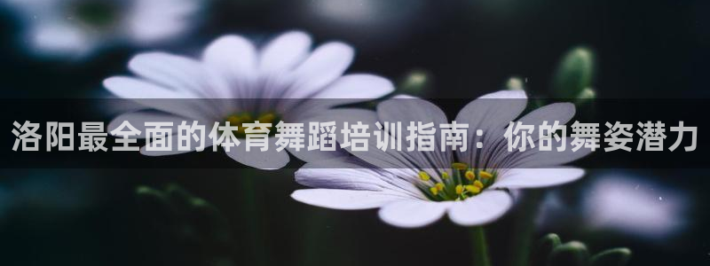 富联娱乐登录注册流程：洛阳最全面的体育舞蹈培训指南：